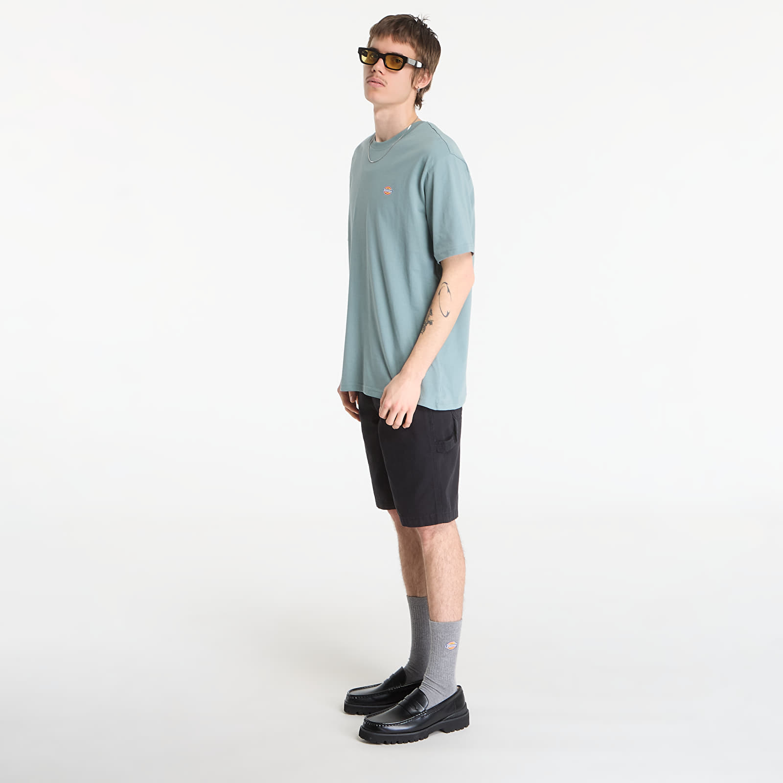 Majice T-shirt Dickies Mapleton Ss Tee Stormy Sea
