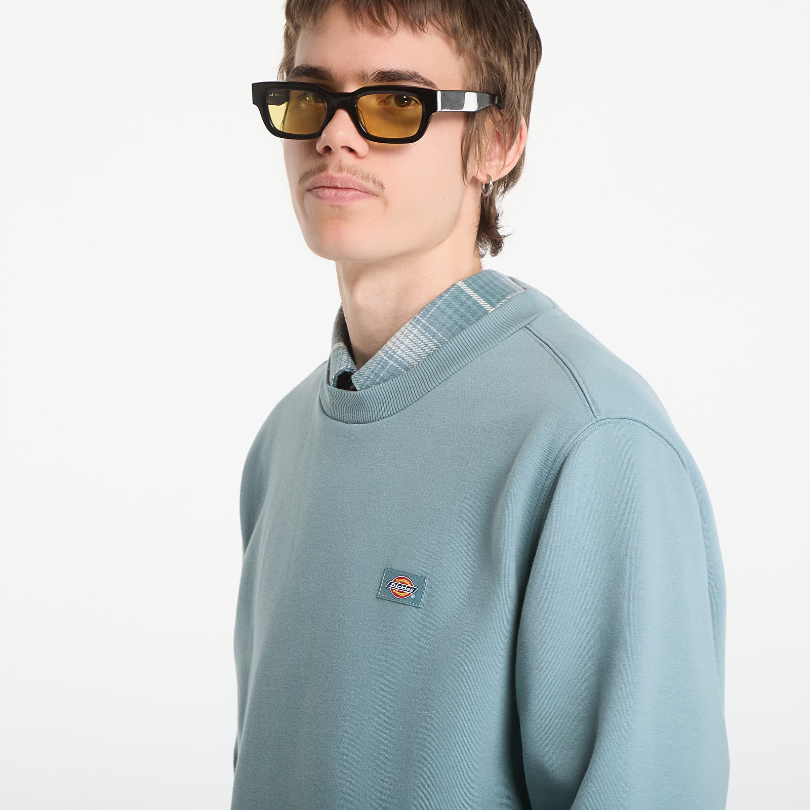Mikiny Dickies Oakport Sweatshirt Stormy Sea