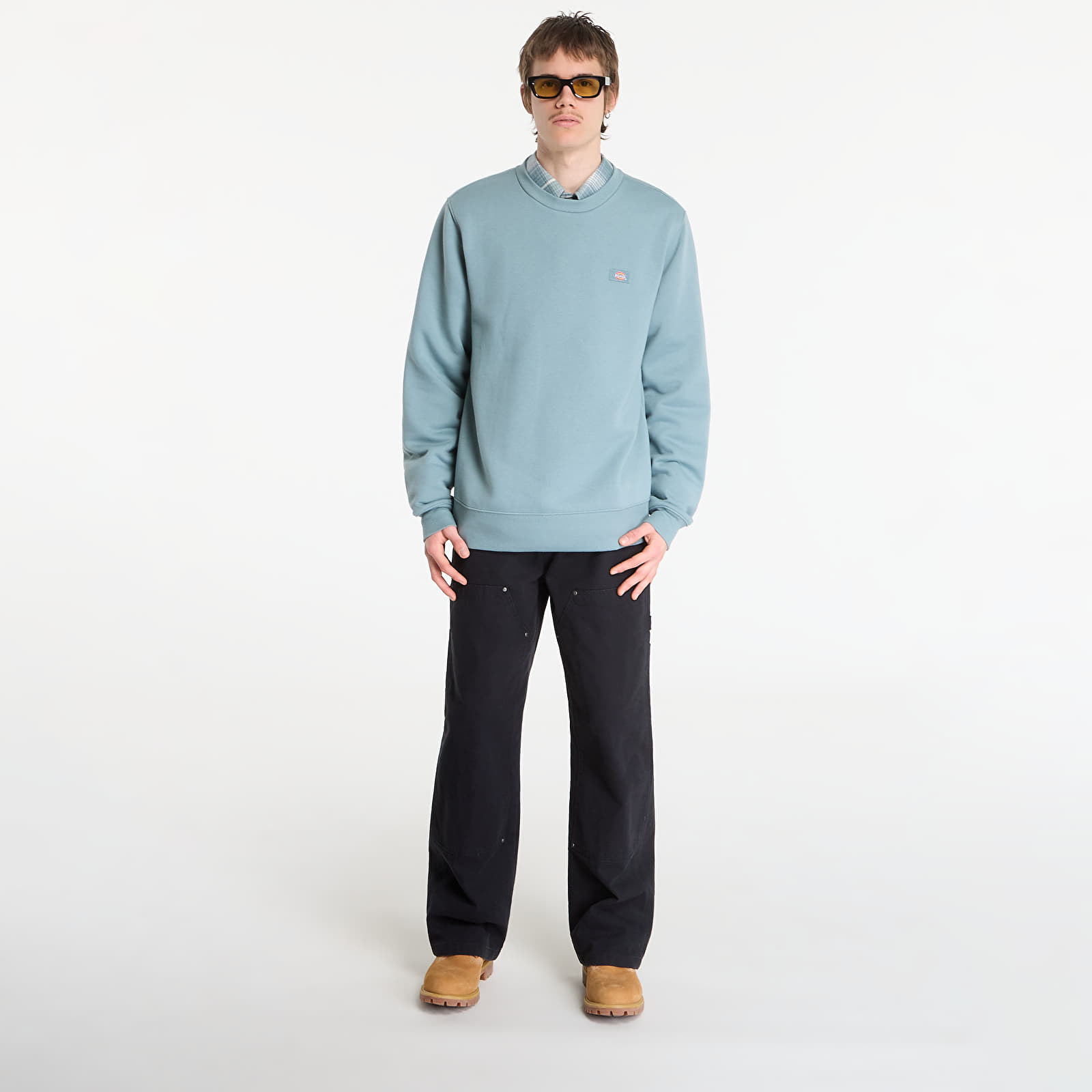 Mikiny Dickies Oakport Sweatshirt Stormy Sea