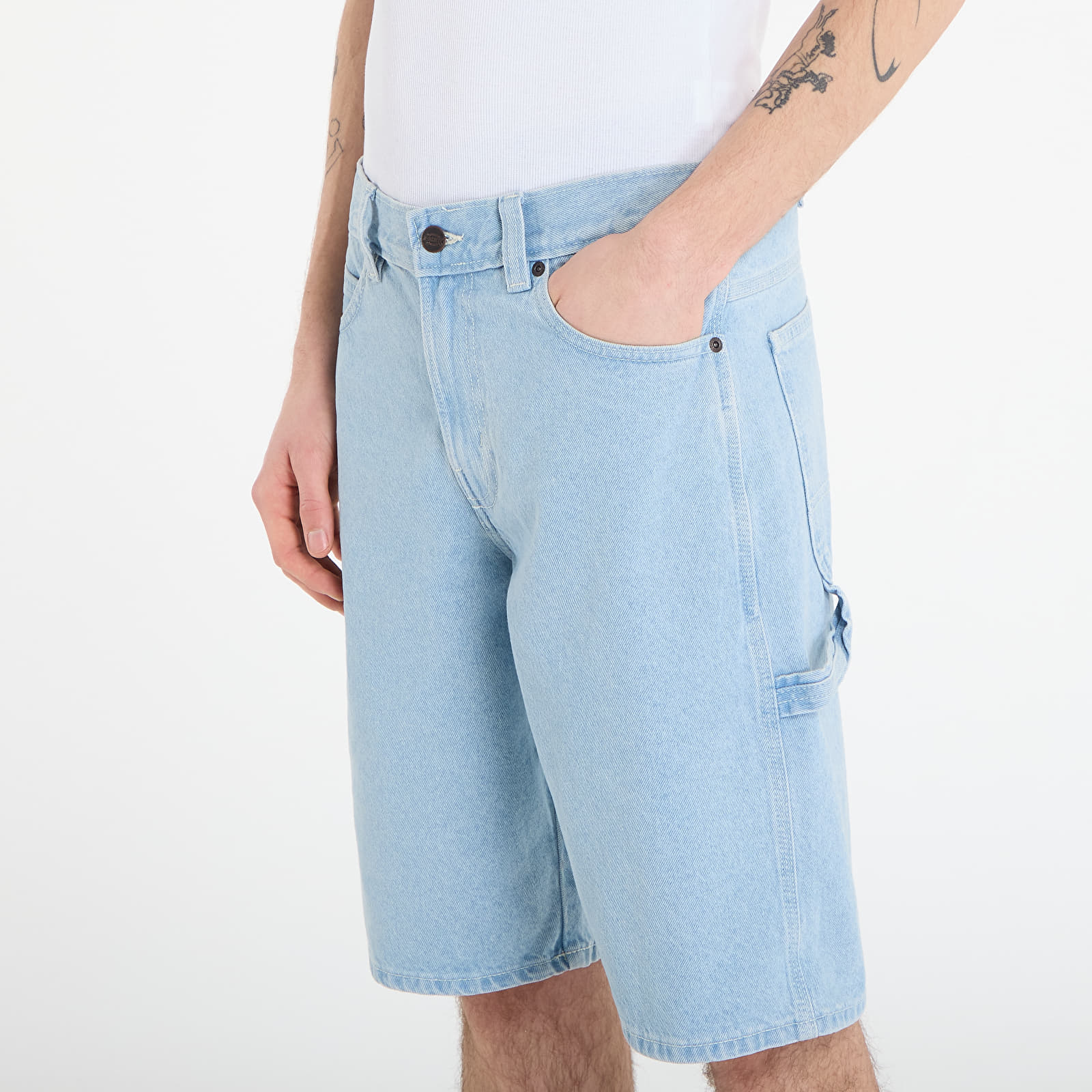 Shortsid Dickies 993 11 Inch Carpenter Shorts Vintage Blue