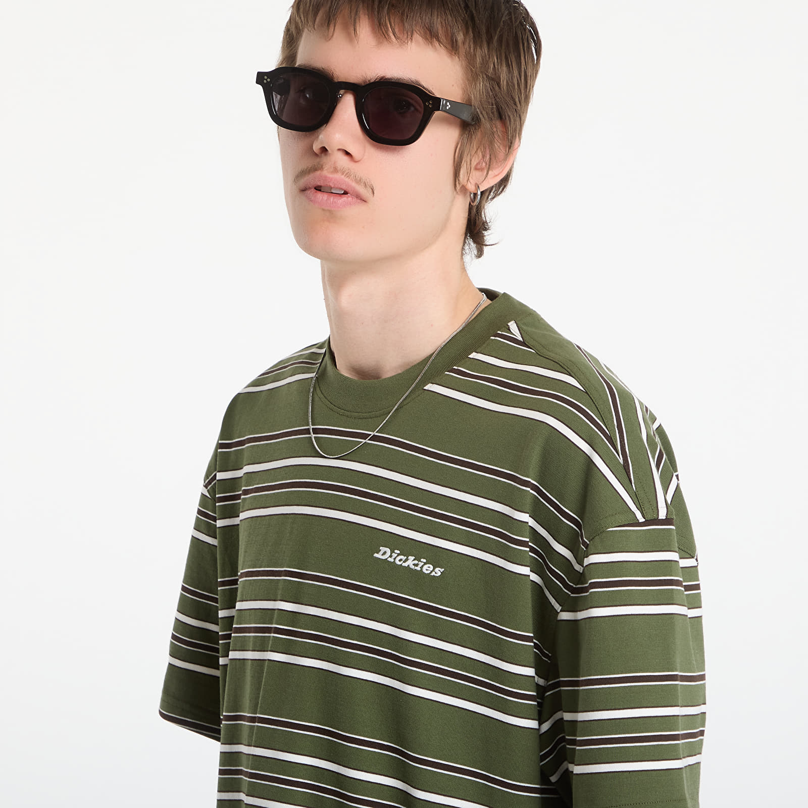 T-Shirts Dickies East Liberty Stripe Ss Tee Cypress