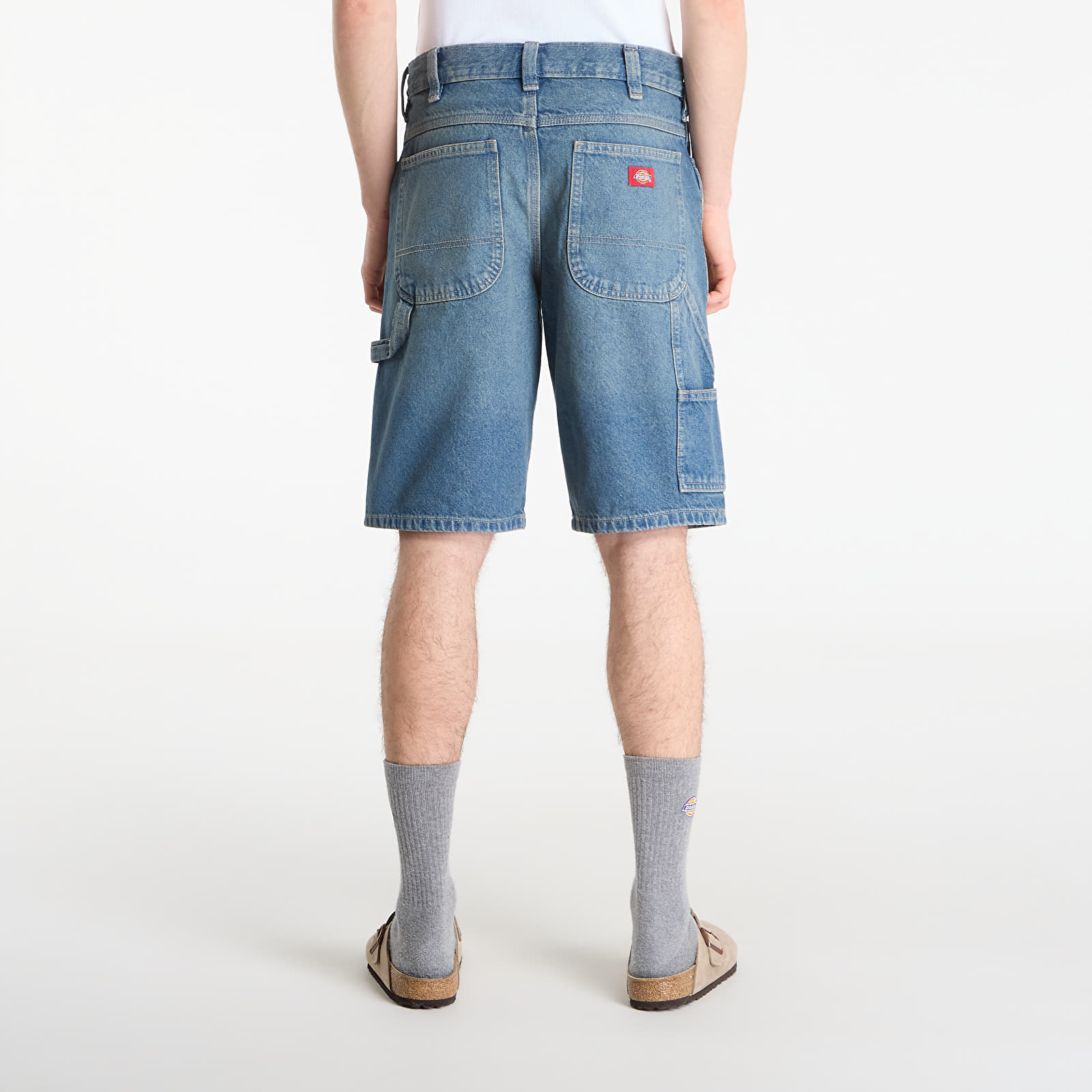 Szorty Dickies 993 11-Inch Carpenter Shorts Khaki Tinted Blue
