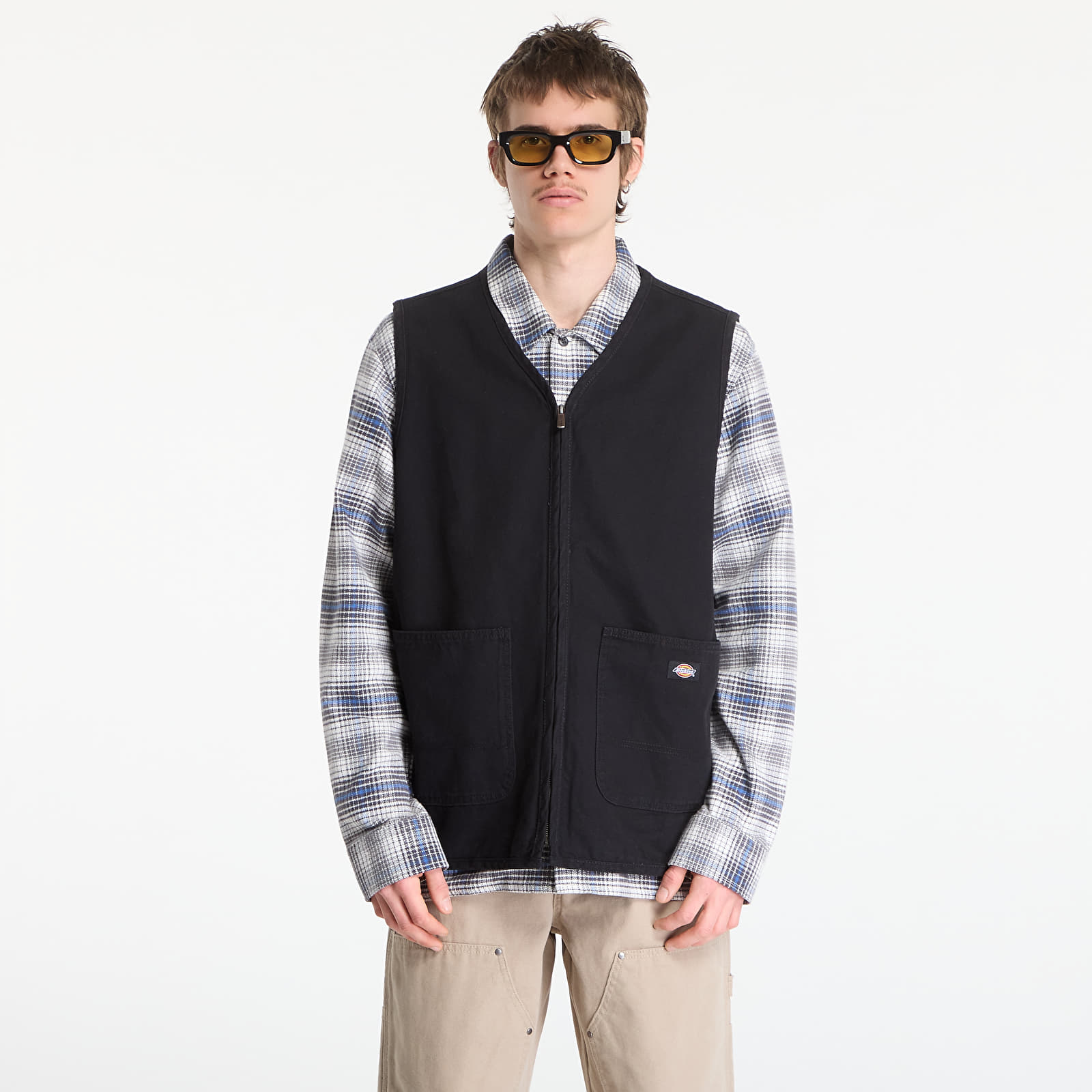 Westen Dickies Canvas Summer Vest Black