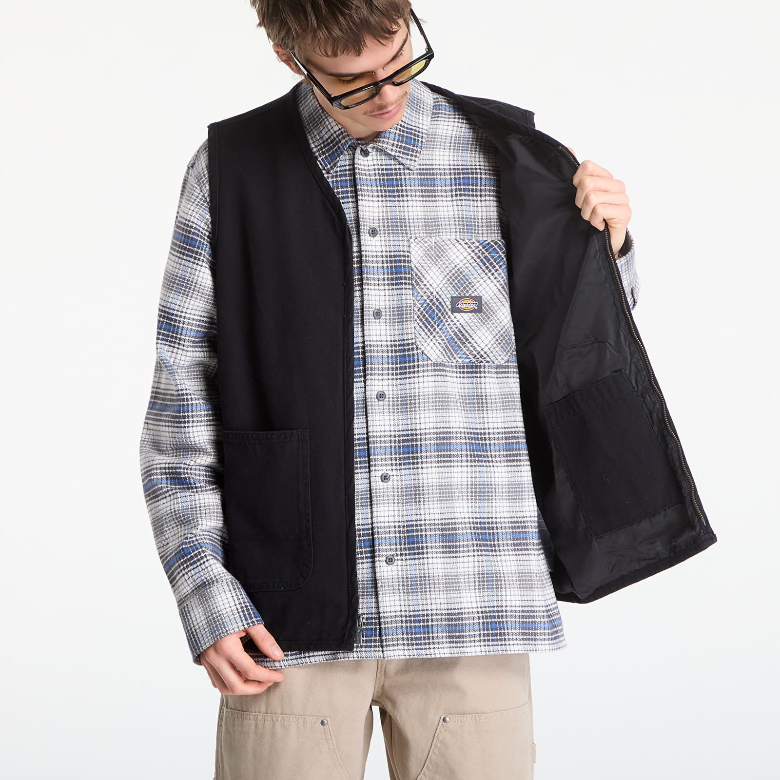 Westen Dickies Canvas Summer Vest Black