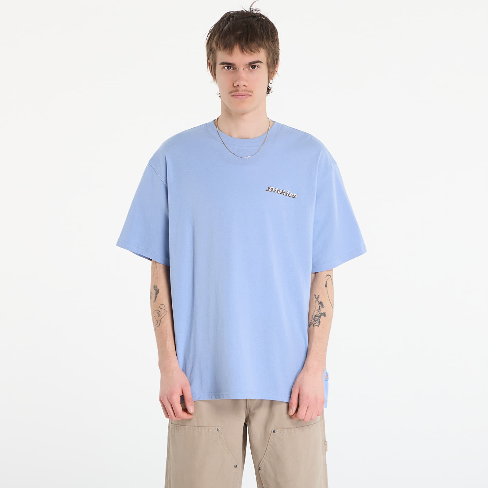 Тениска Dickies Thornville Ss Tee Endless Sky XXL