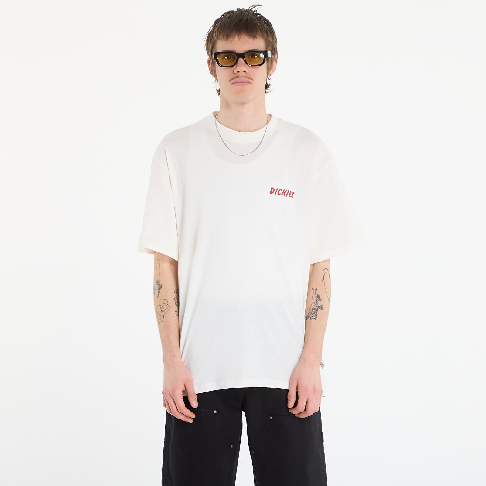 Тениска Dickies Dry Ridge Ss Tee Egret XXL