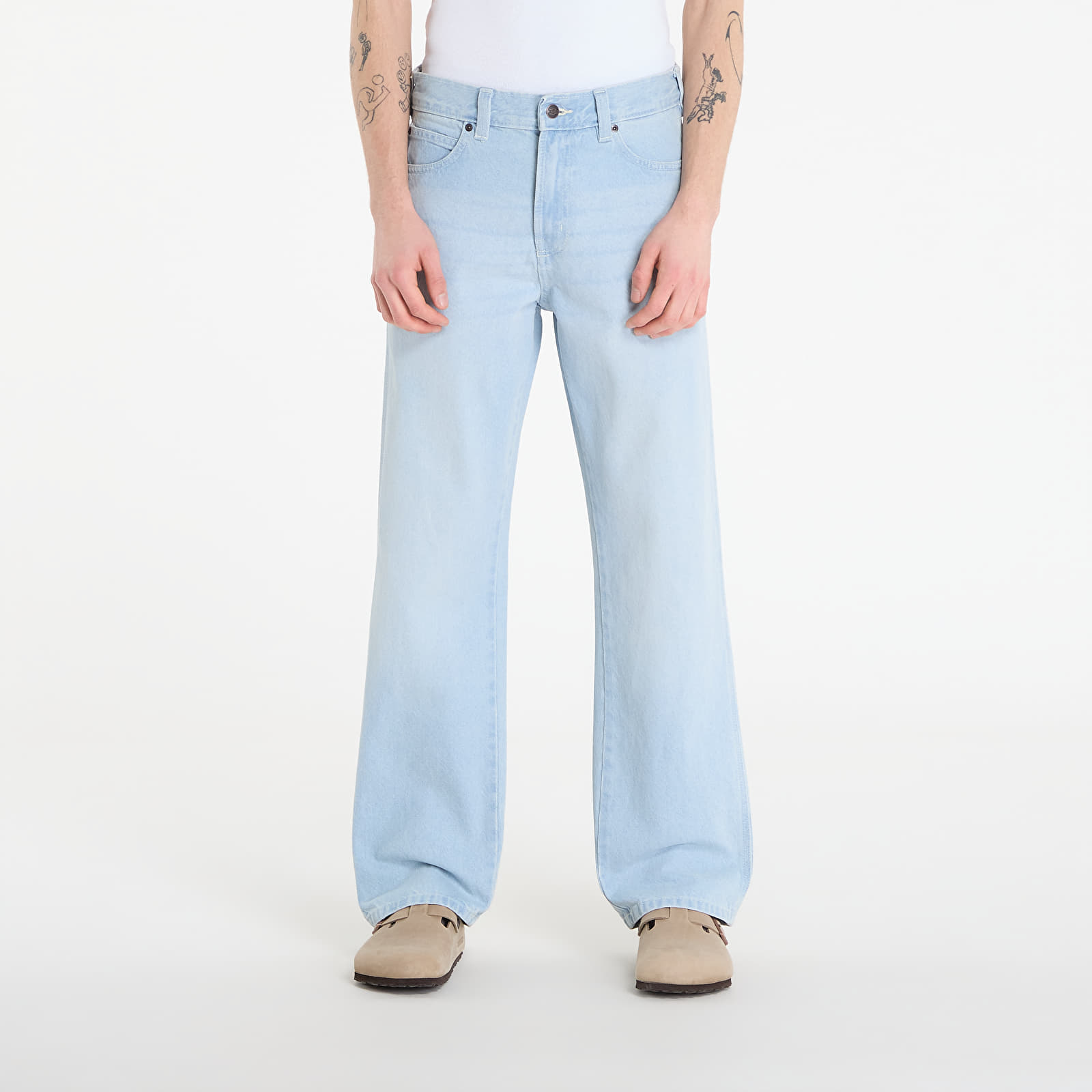 Jeansy Dickies 954 Relaxed Straight Work Jeans Fog Blue