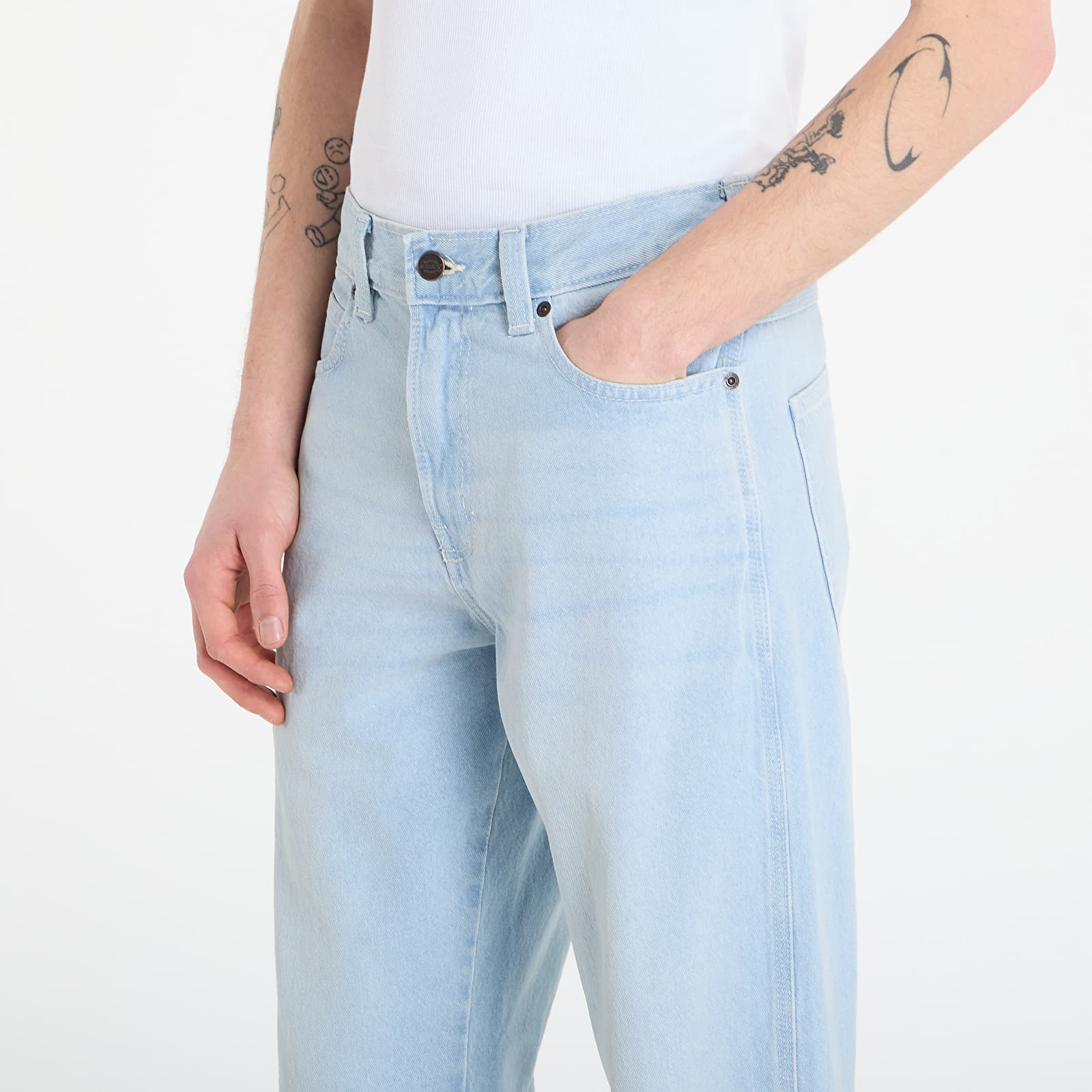 Jeansy Dickies 954 Relaxed Straight Work Jeans Fog Blue