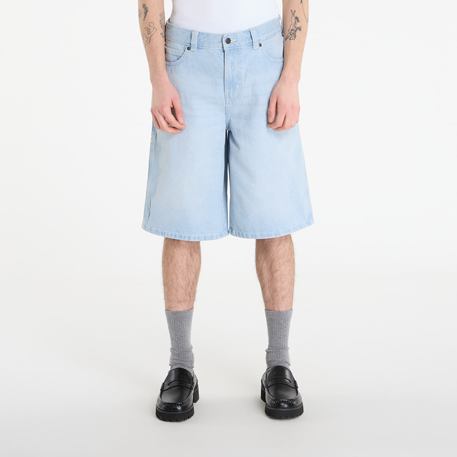 Shortsid Dickies 958 13-Inch Loose Short Jeans Fog Blue