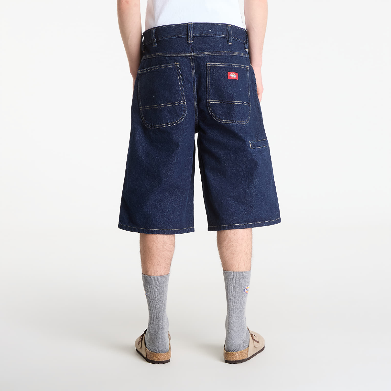 Shortsid Dickies 958 13-Inch Loose Short Jeans Rinsed