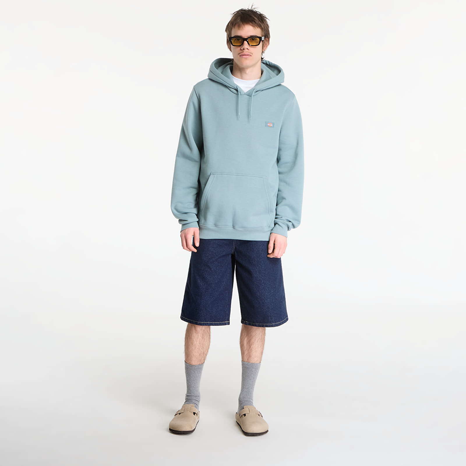 Mikiny Dickies Oakport Hoodie Stormy Sea