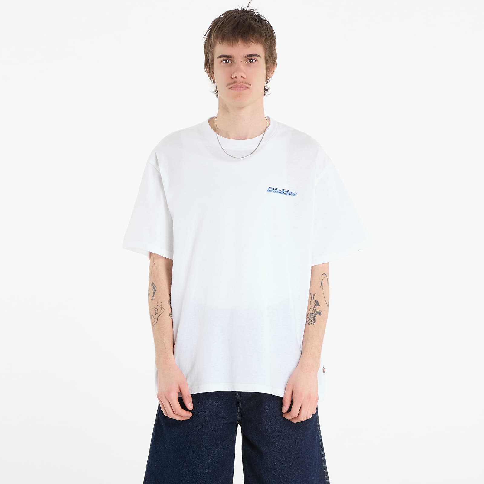 Majice T-shirt Dickies Thornville Ss Tee White