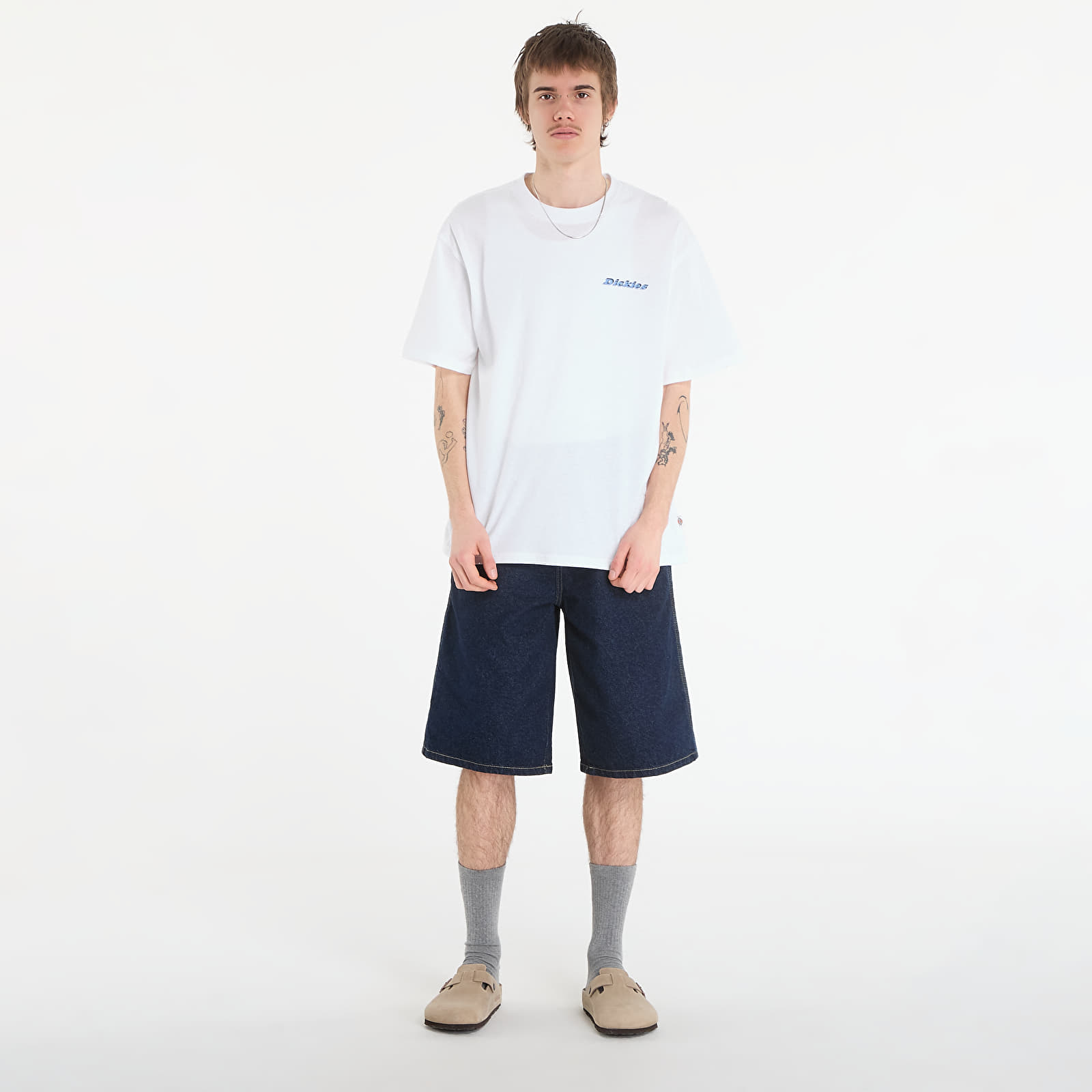 Majice T-shirt Dickies Thornville Ss Tee White