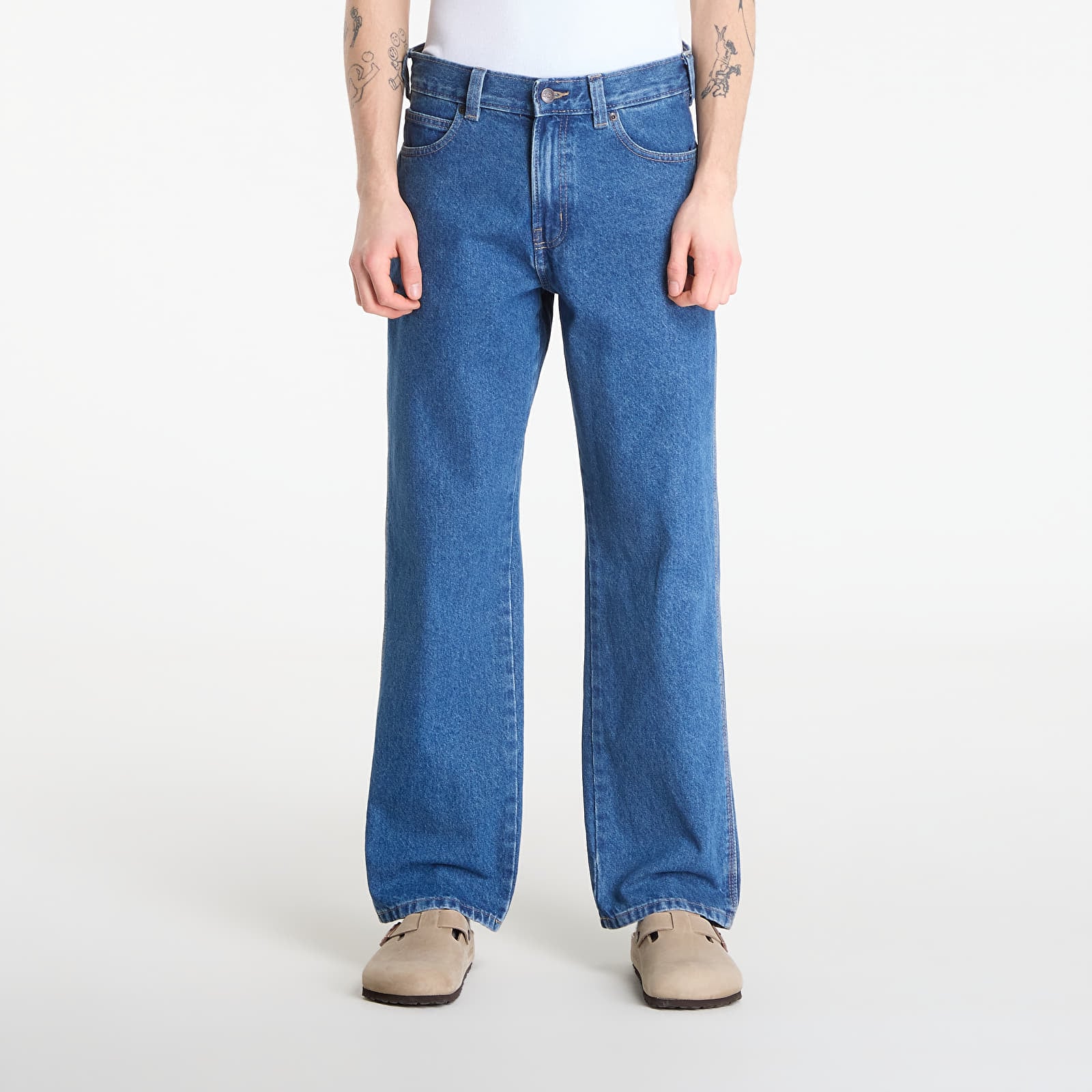 Džinsi Dickies 954 Relaxed Straight Work Jeans Denim Blue