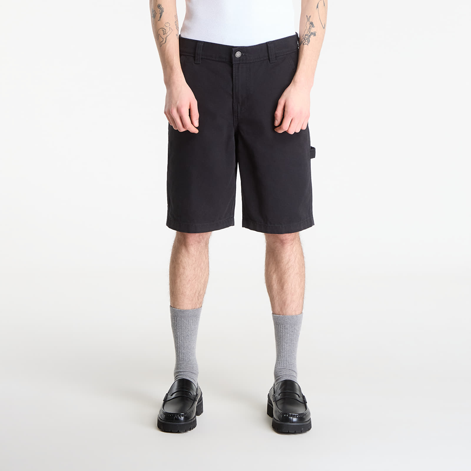 Къси панталони Dickies Canvas Carpenter Short Black W31