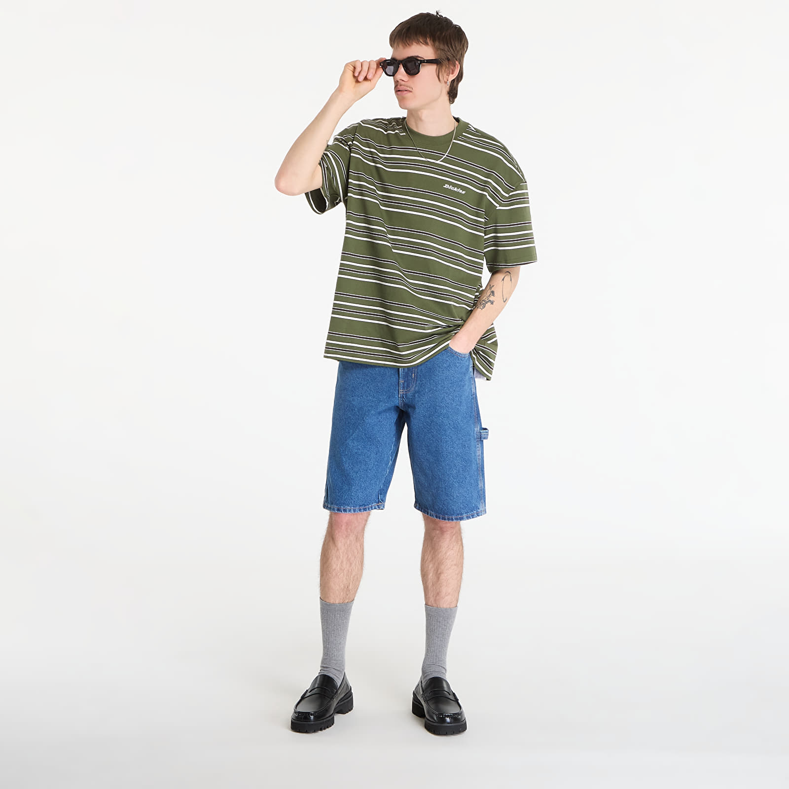 Kraťasy Dickies 993 11 Inch Carpenter Shorts Classic Blue