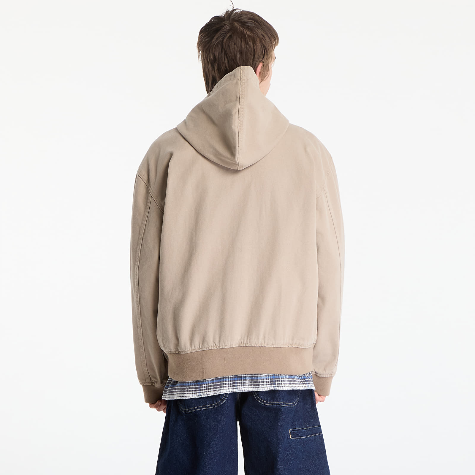 Bombers Dickies Unlined Canvas Hooded Bomber Desert Sand