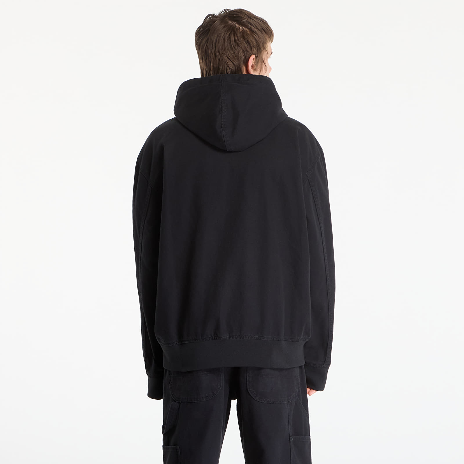 Bombery Dickies Unlined Canvas Hooded Bomber Black
