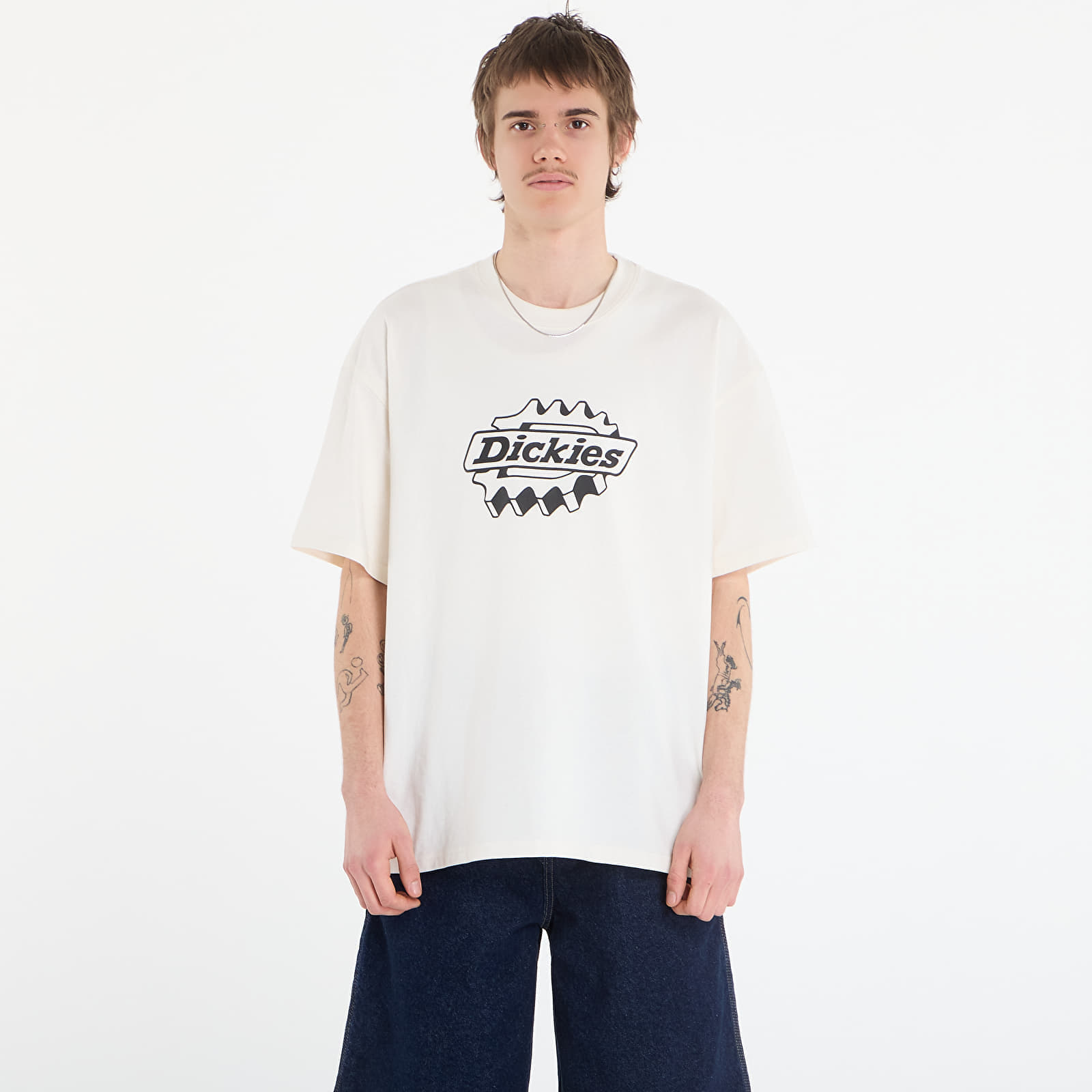 Тениска Dickies Irondale Ss Tee Egret XXL