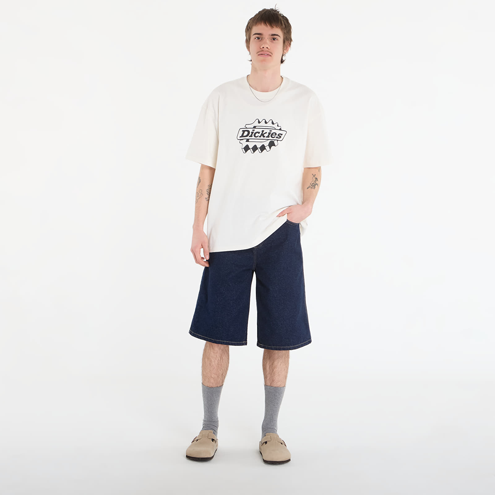 T-shirts Dickies Irondale Ss Tee Egret