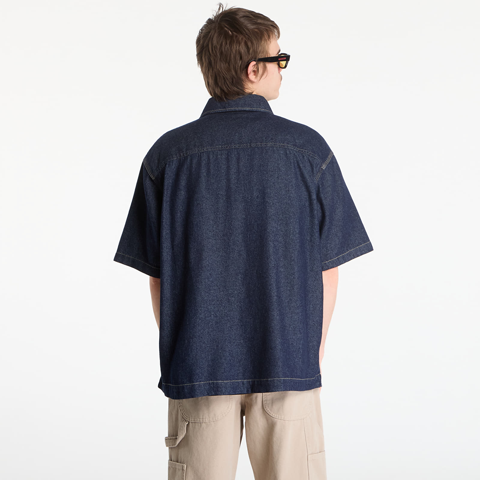 Košele Dickies Denim Shirt Ss Rinsed