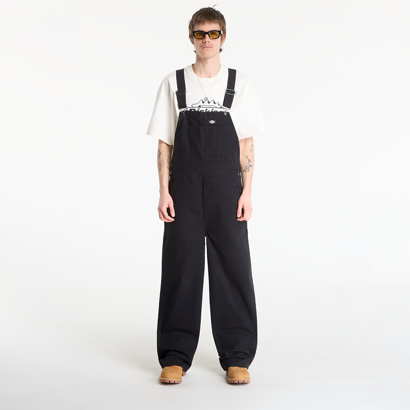 Дънки Dickies Loose Canvas Bib Black S