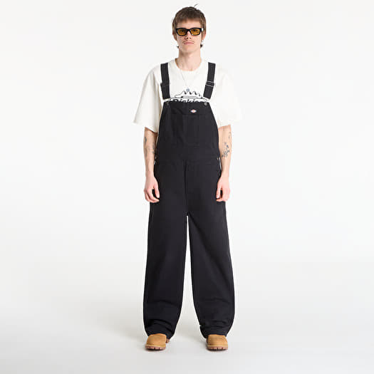 Jeans Dickies Loose Canvas Bib Black