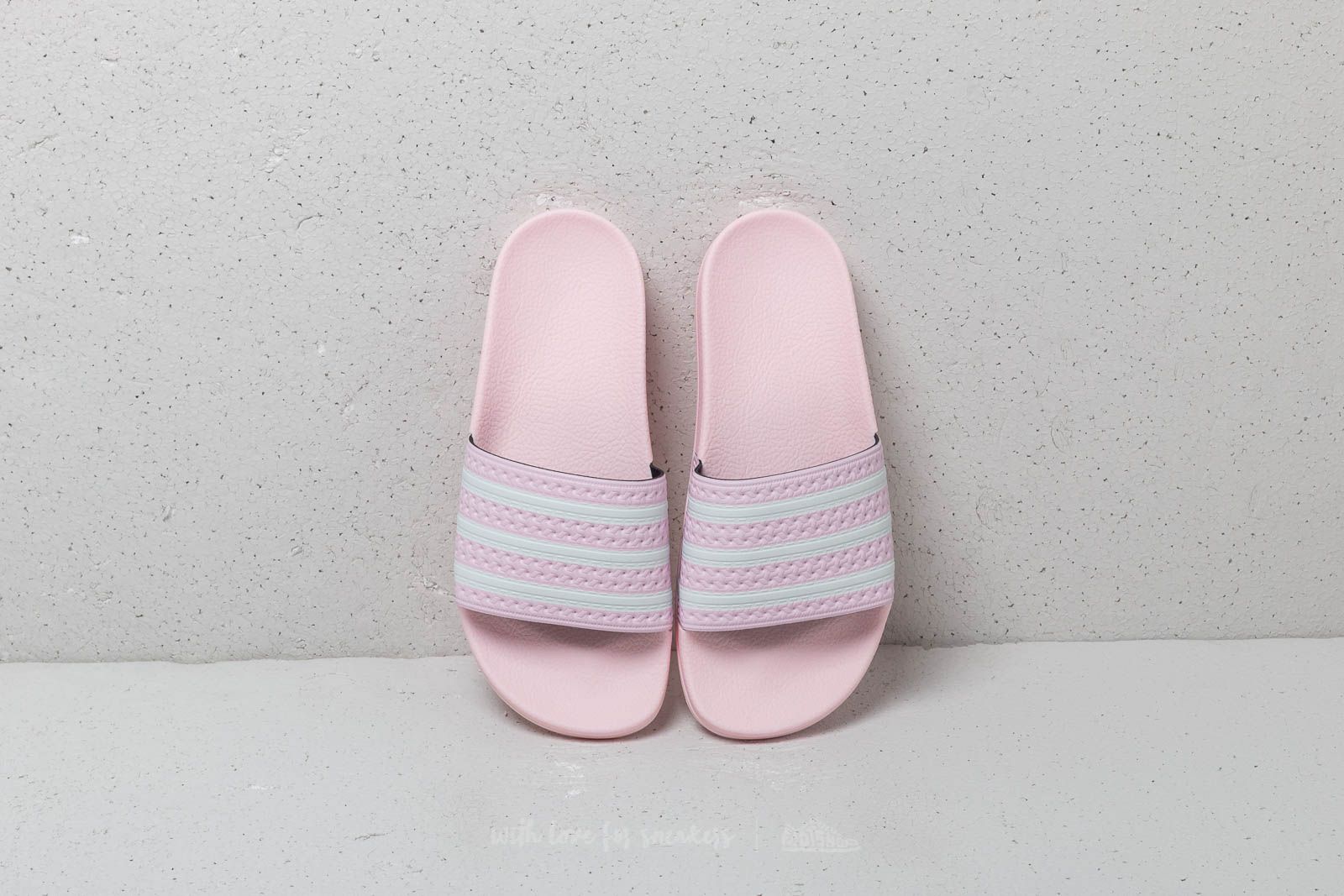 Damesko adidas Adilette Clear Pink/Ftw White/ Clear Pink