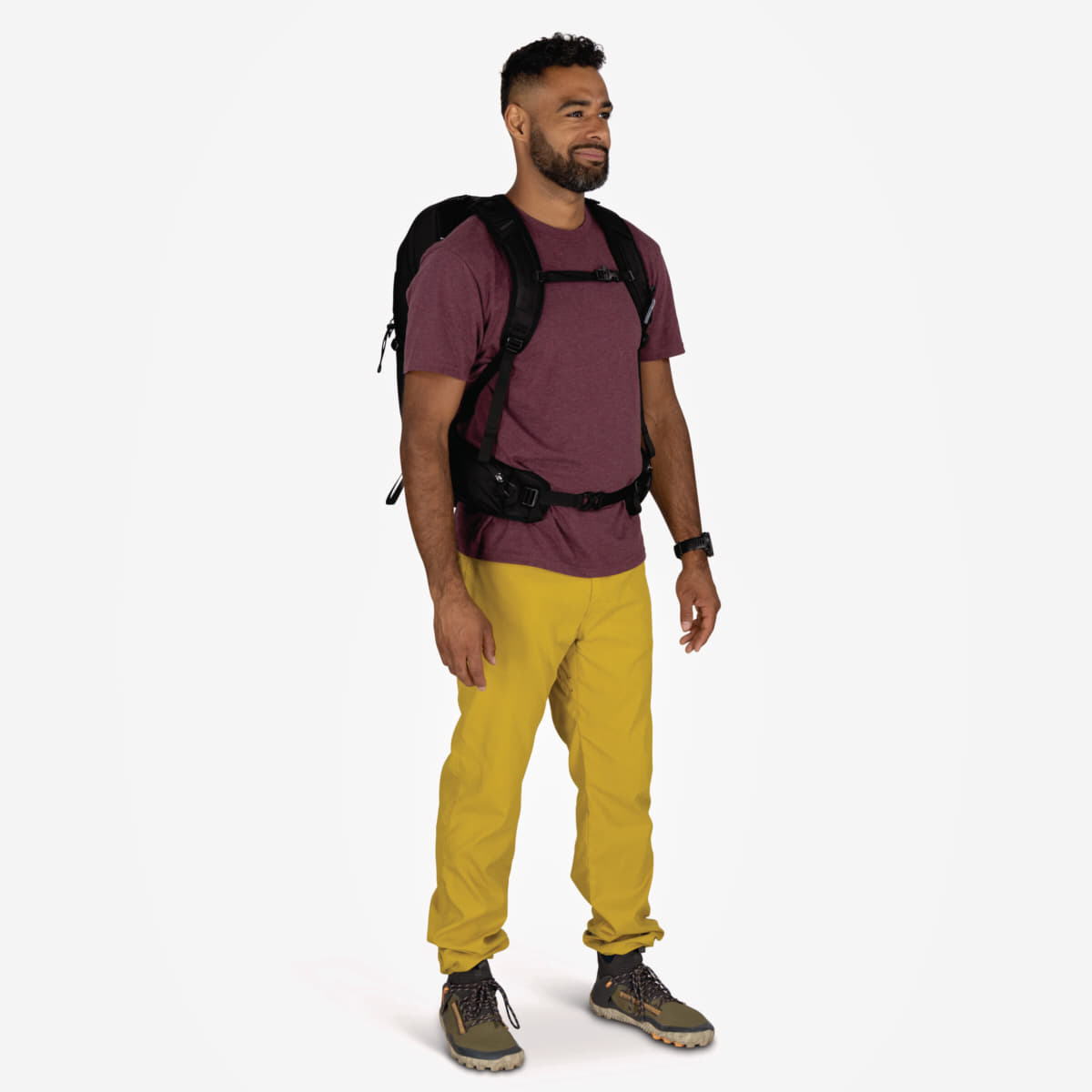 Mochilas para hombres Osprey Talon 22 Black/ Coal Grey