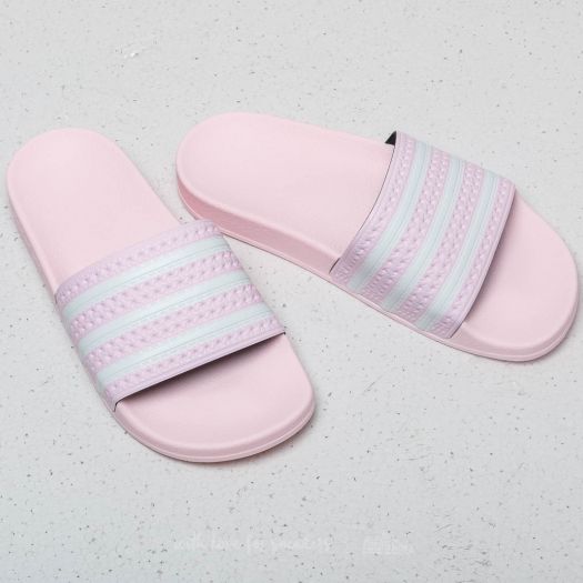Adidas adilette pink white new arrivals