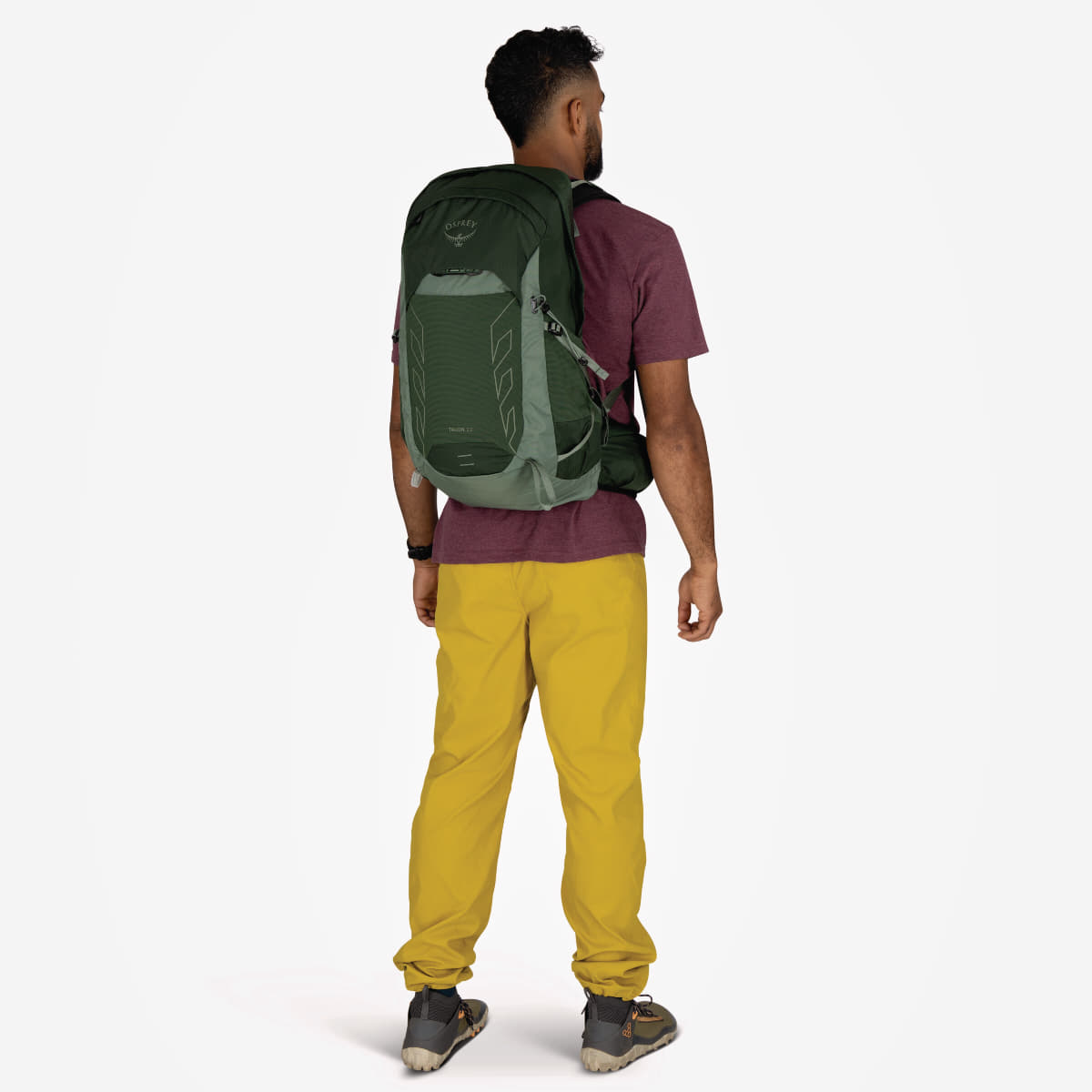 Sac à dos homme Osprey Talon 22 Green Canopy/ Pine Leaf
