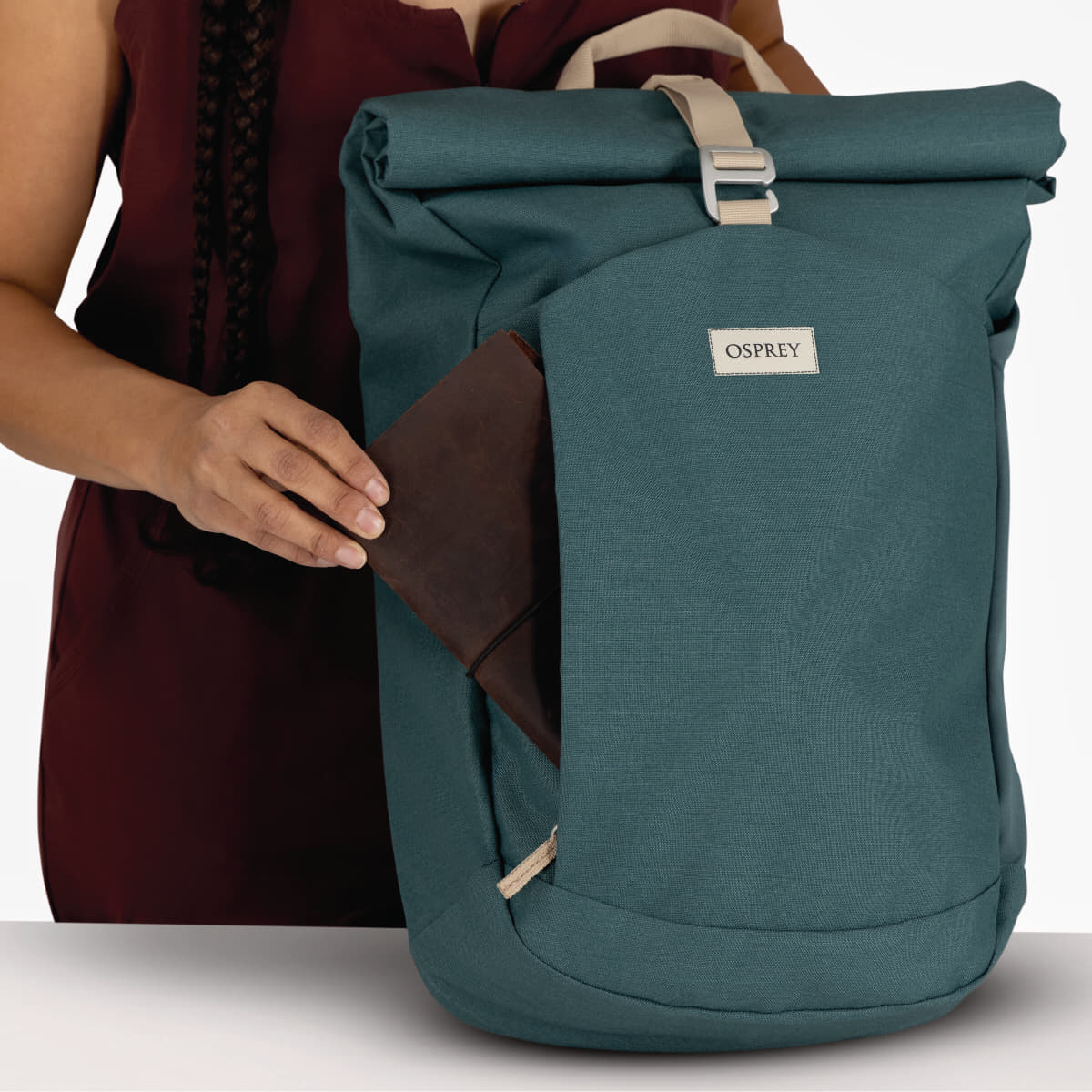 Rucksäcke Osprey Arcane Roll Top Backpack Cascade Blue