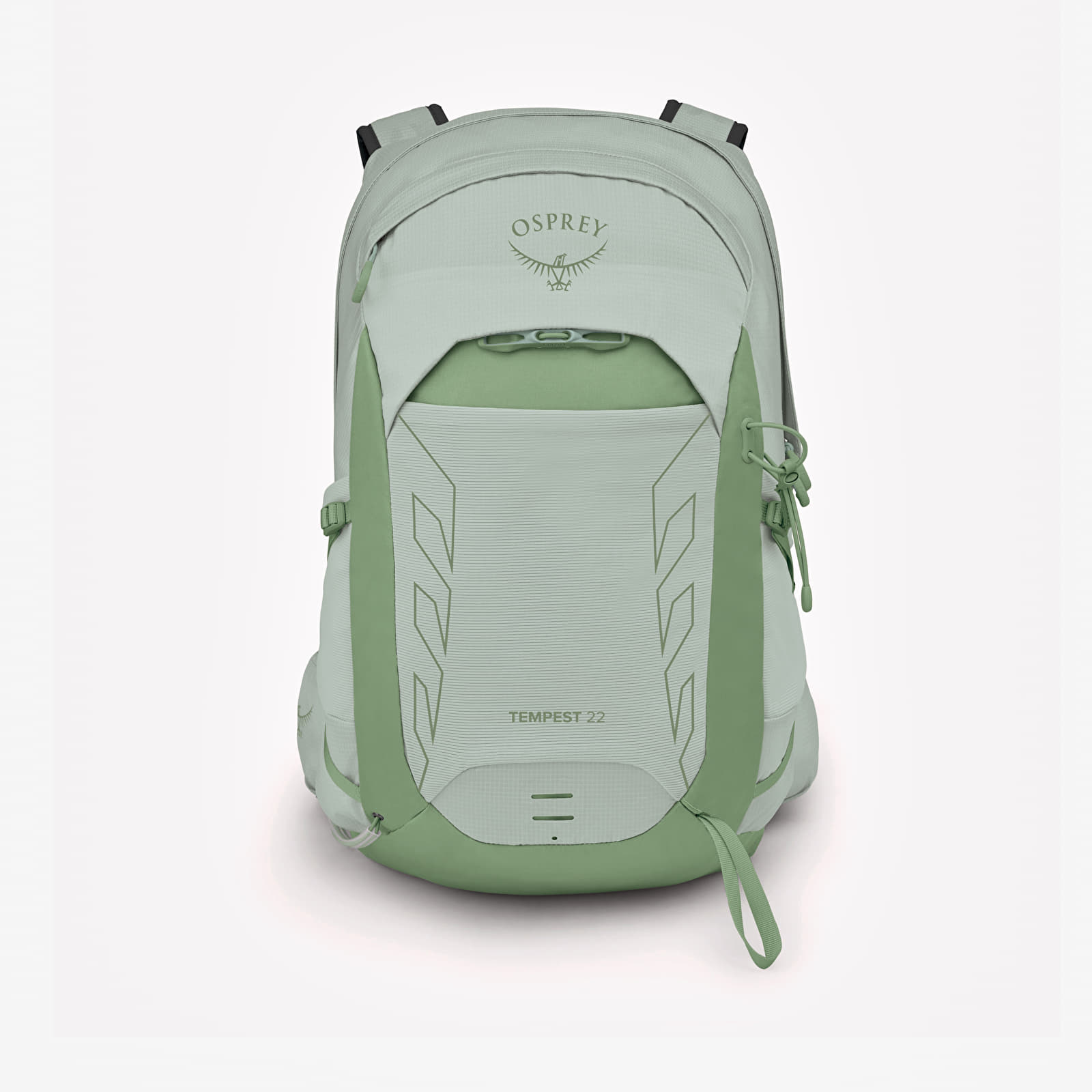 Mochila feminina Osprey Tempest 2 Frosty Mint Green/ Botanica