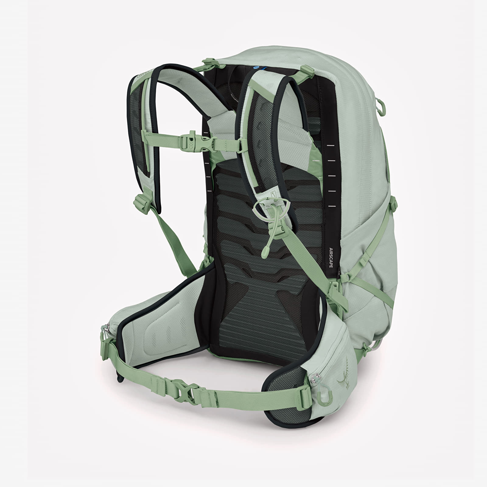 Mochila feminina Osprey Tempest 2 Frosty Mint Green/ Botanica