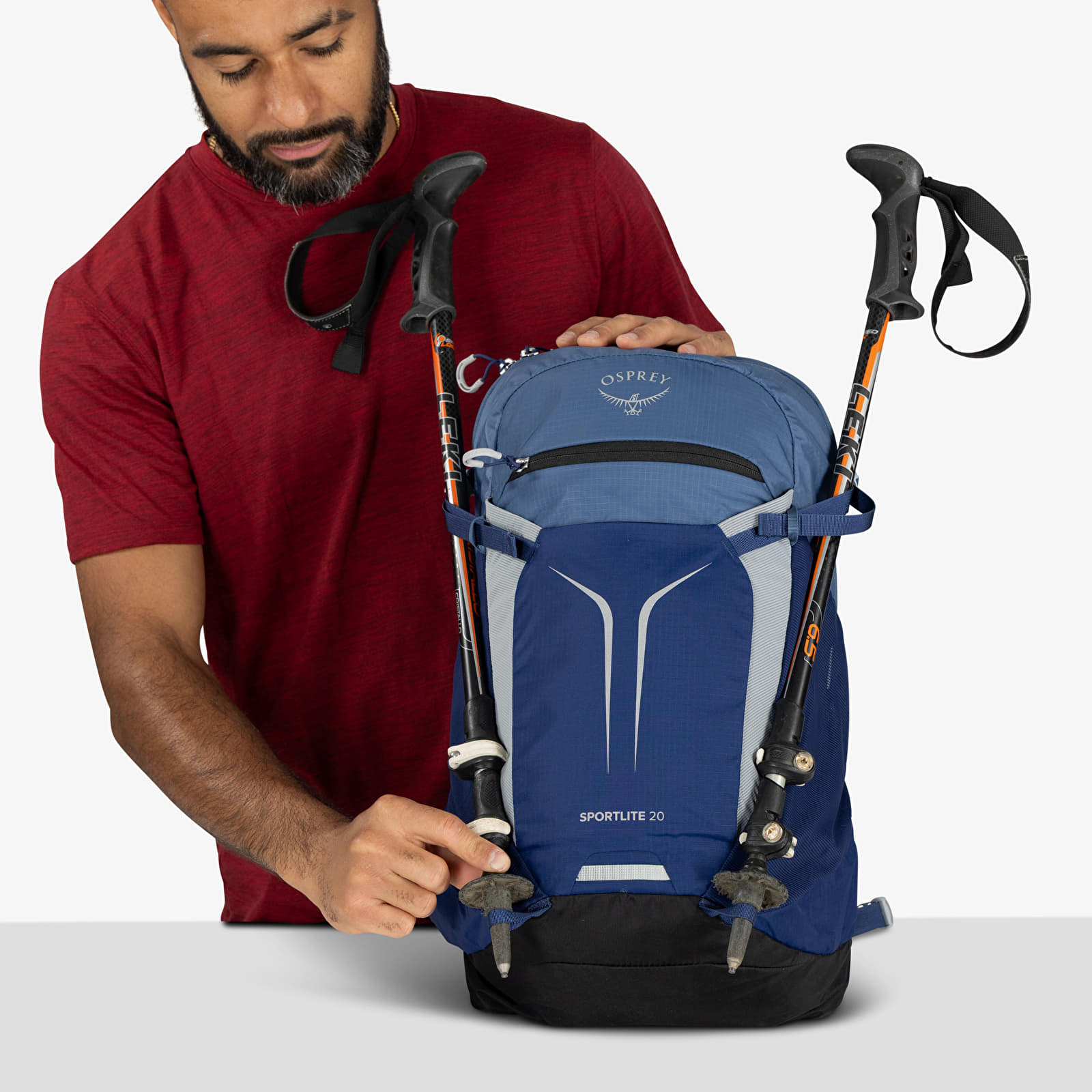 Muški ruksaci Osprey Sportlite 20 Serenity Blue