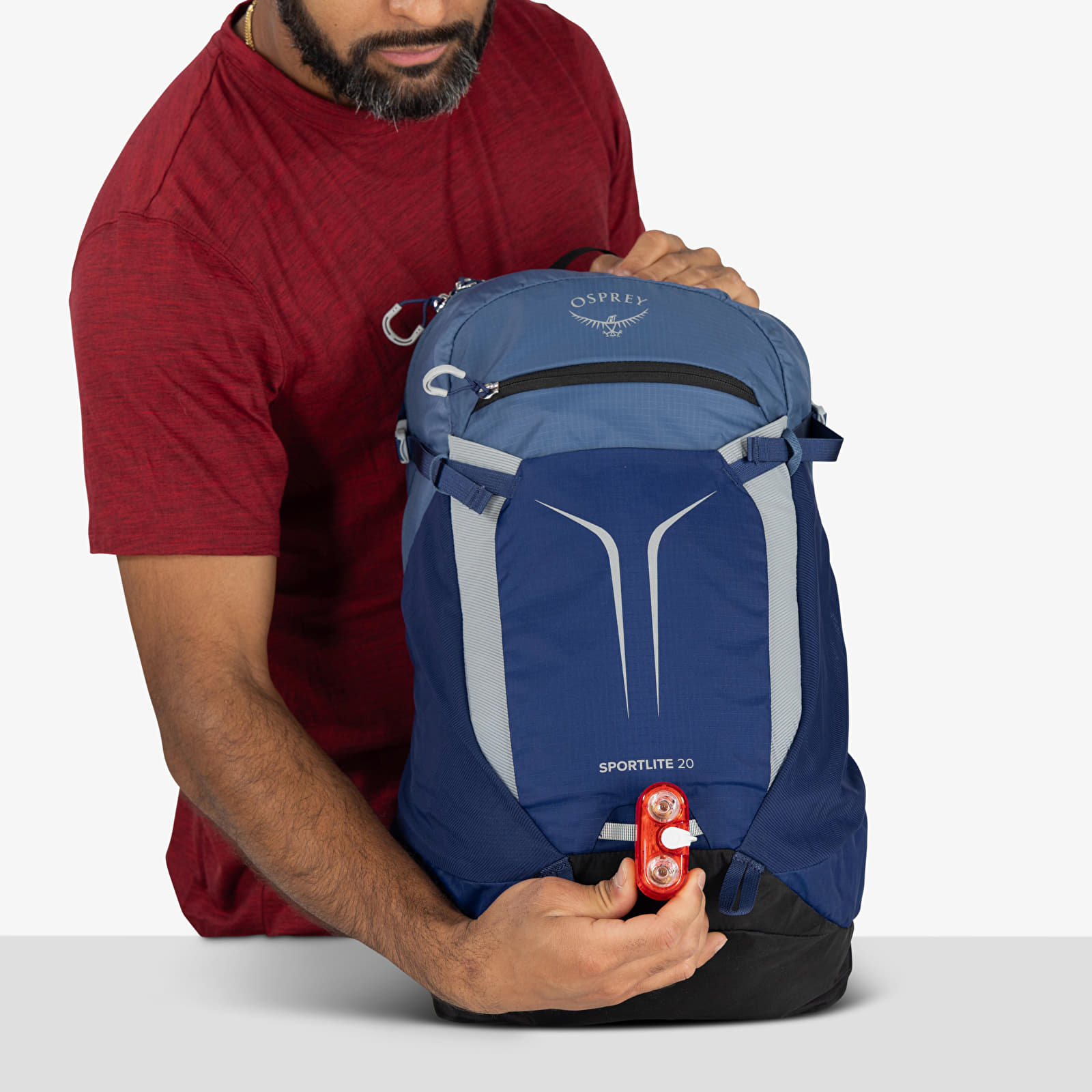 Muški ruksaci Osprey Sportlite 20 Serenity Blue