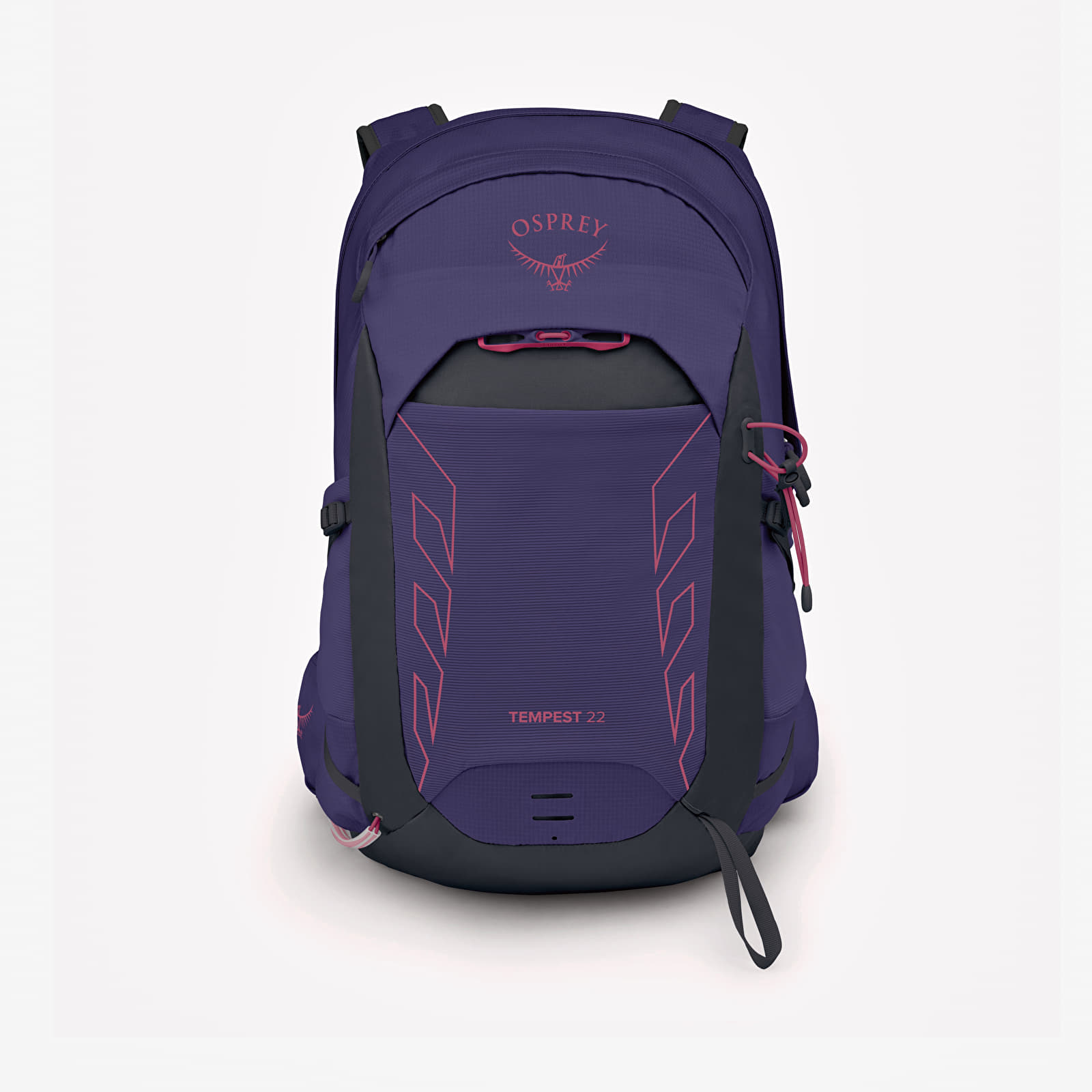 Women's backpack Osprey Tempest 2 Deep Fig/ Hotspot Pink