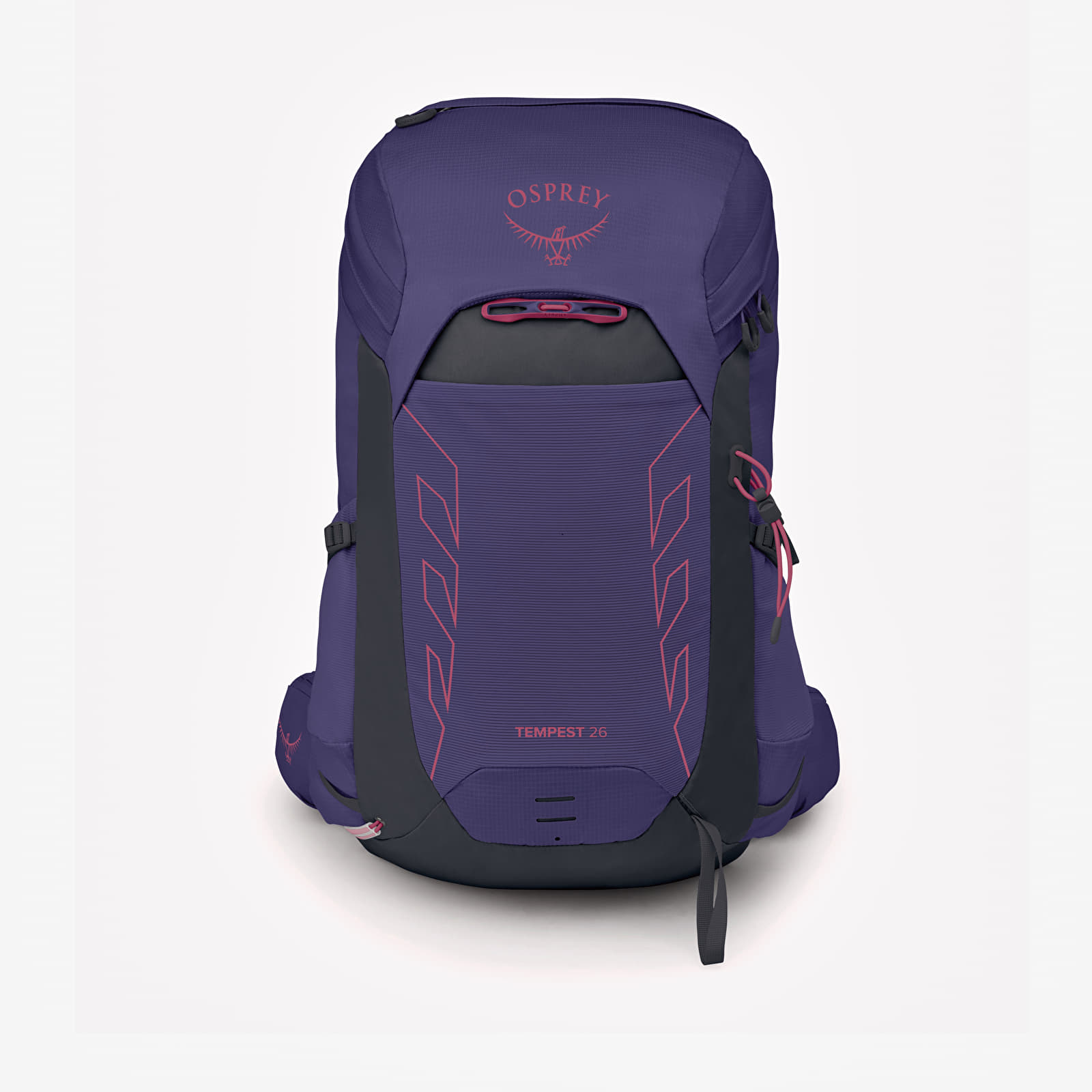 Sieviešu mugursoma Osprey Tempest 2 Deep Fig/ Hotspot Pink