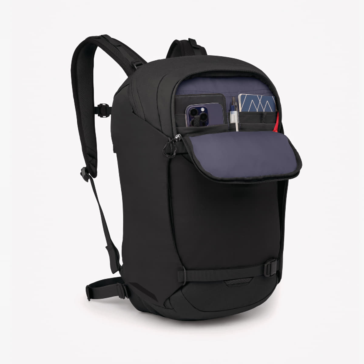 Plecaki Osprey Metron 24 Pack Black/ Anchor Blue