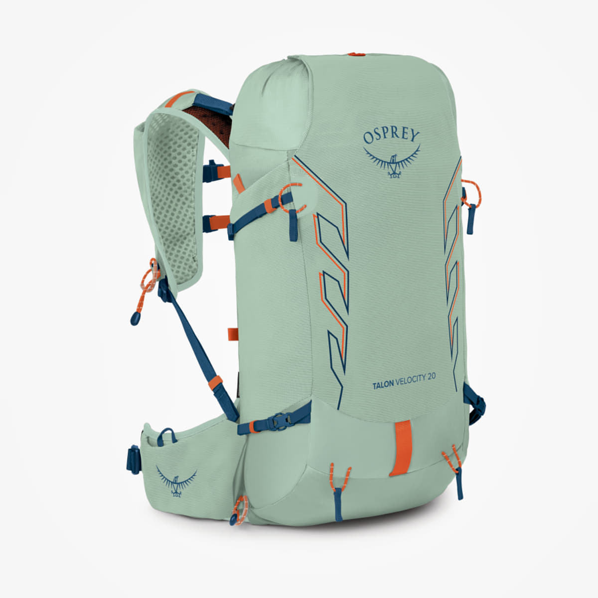 Mochilas para hombres Osprey Talon Velocity 20 Frosty Mint