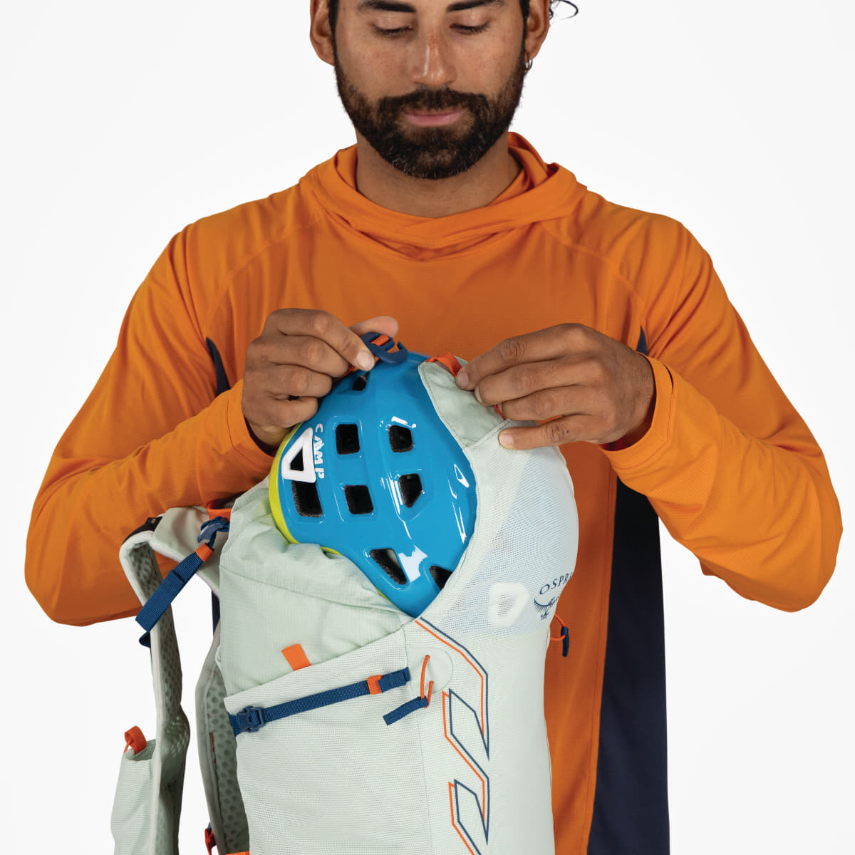 Mochilas para hombres Osprey Talon Velocity 20 Frosty Mint