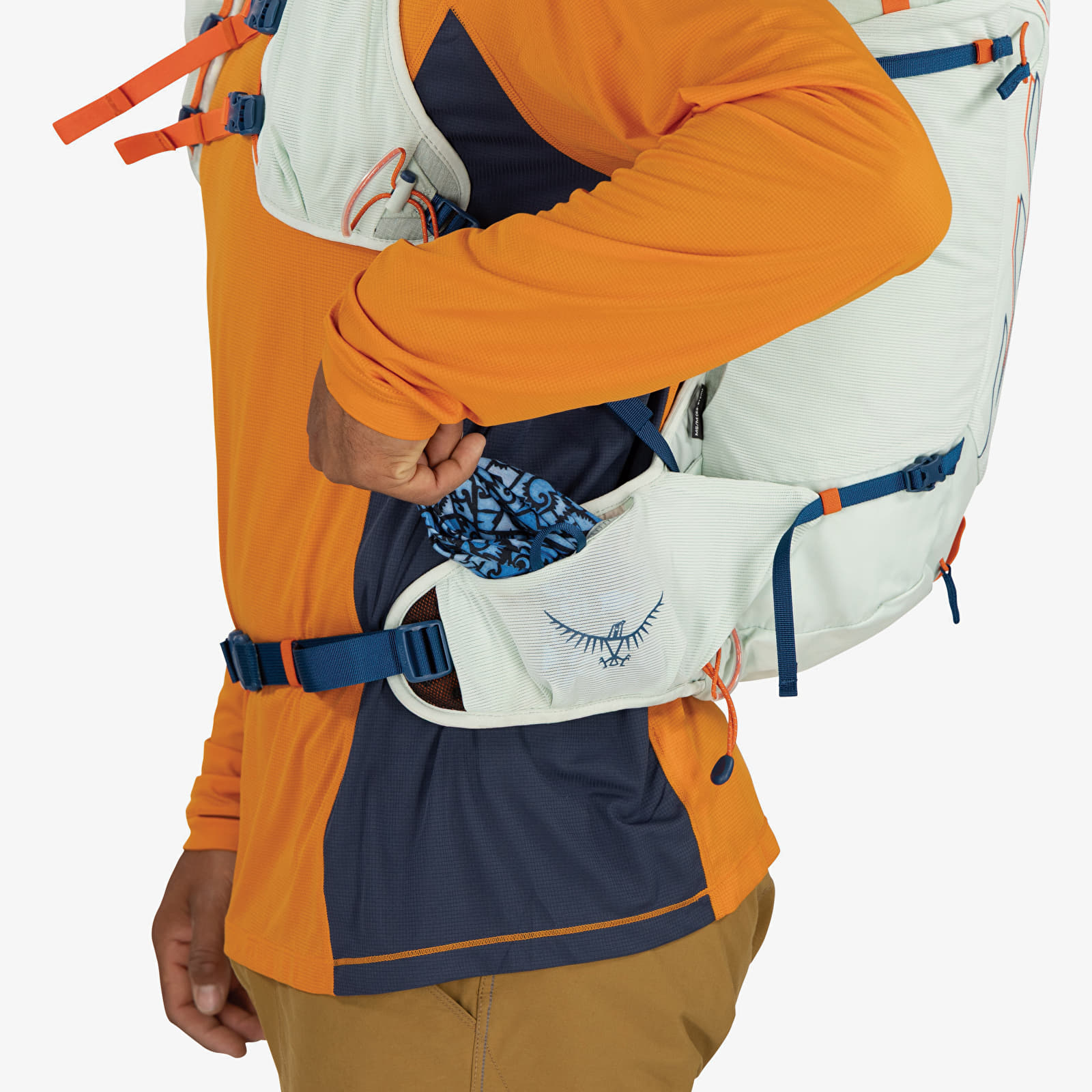 Muški ruksaci Osprey Talon Velocity 20 Frosty Mint