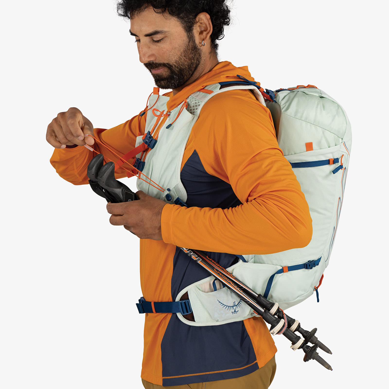 Muški ruksaci Osprey Talon Velocity 20 Frosty Mint