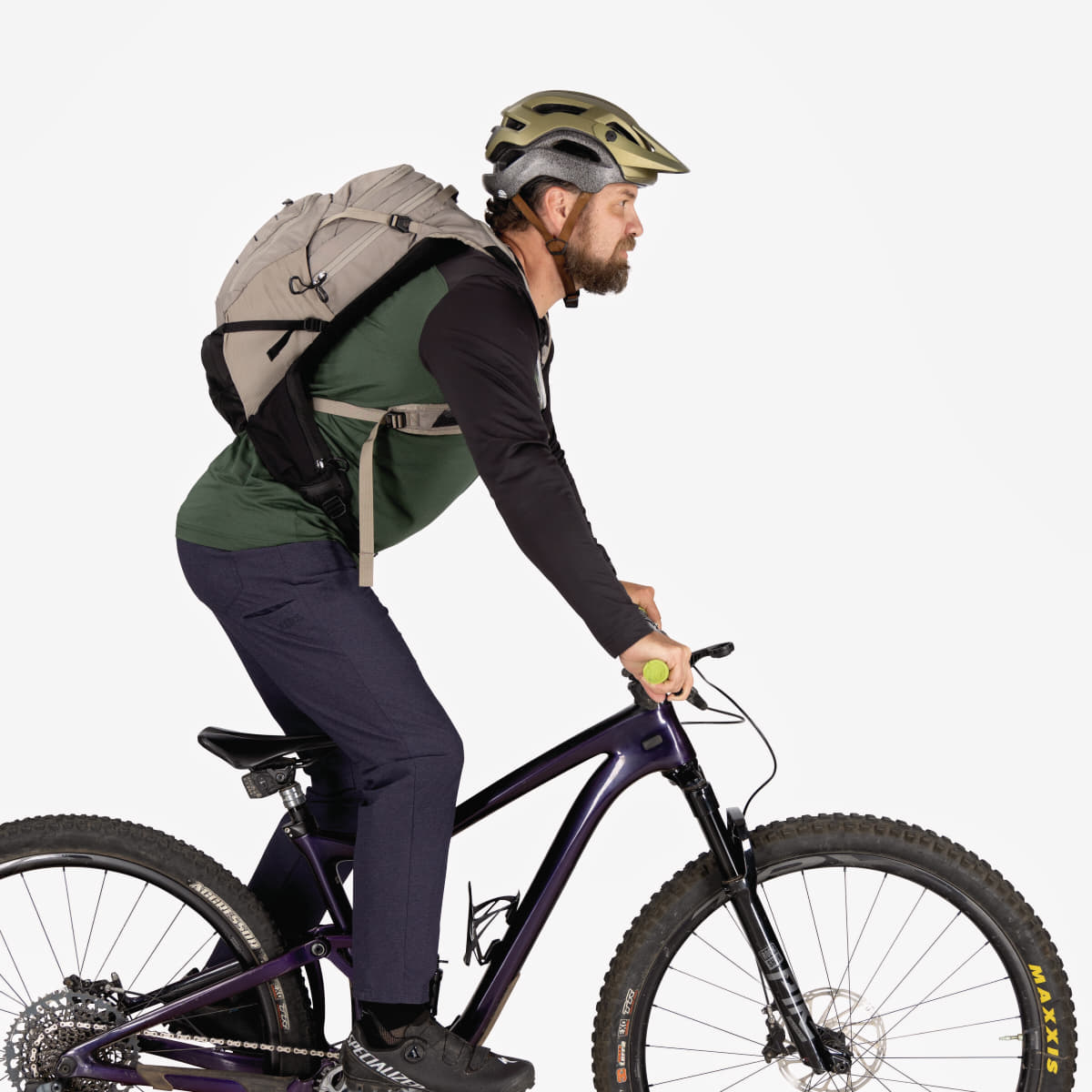 Mochilas Osprey Raptor 14 Backpack Pediment Grey