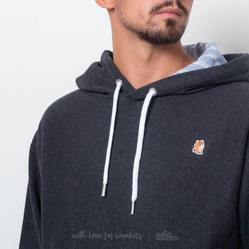 Hoodies and sweatshirts MAISON KITSUNÉ Oversize Hoodie Anthracite