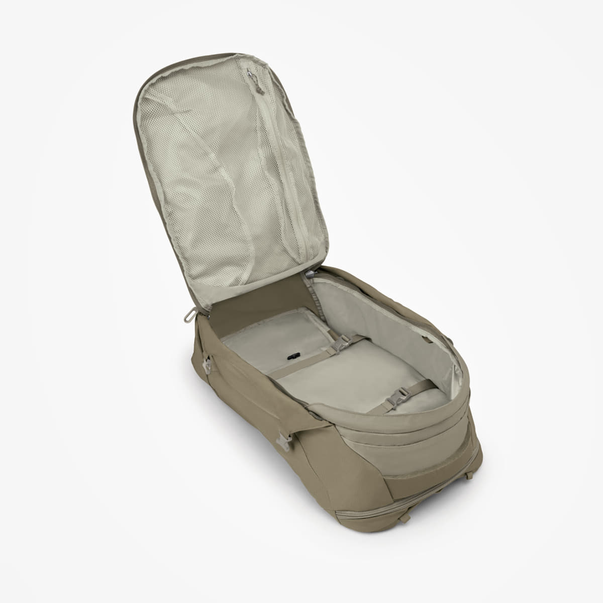 Zaini da donna Osprey Fairview 40 Sawdust/ Olive Tan