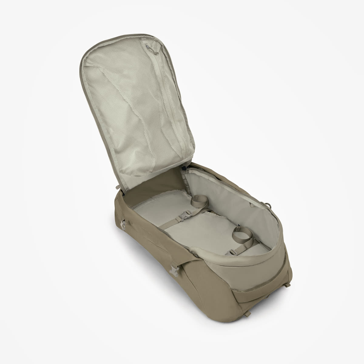 Zaini da donna Osprey Fairview 55 Sawdust/ Olive Tan