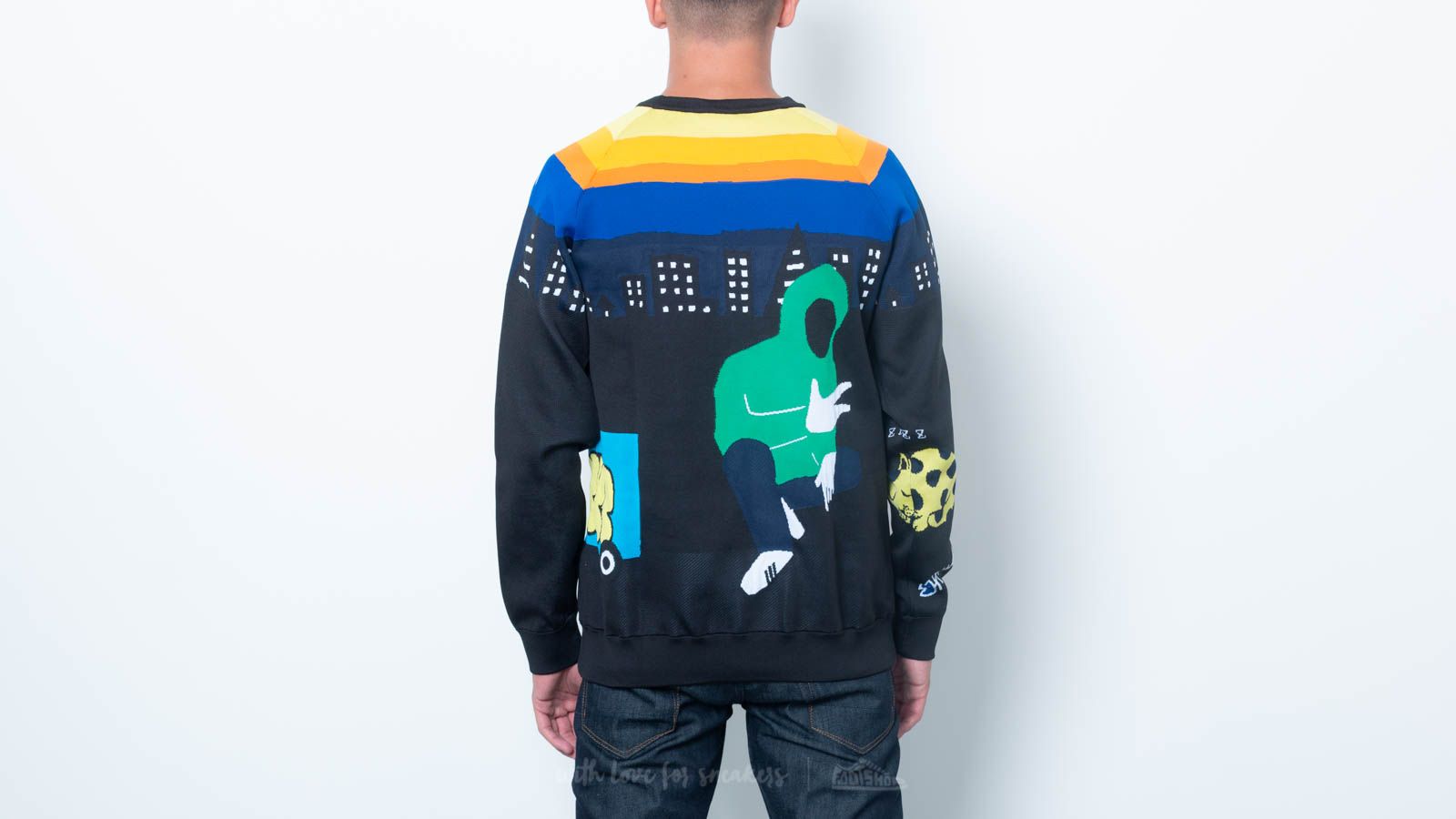 Hoodies and sweatshirts  adidas x United Arrows & Sons Knit Tops Crewneck Black