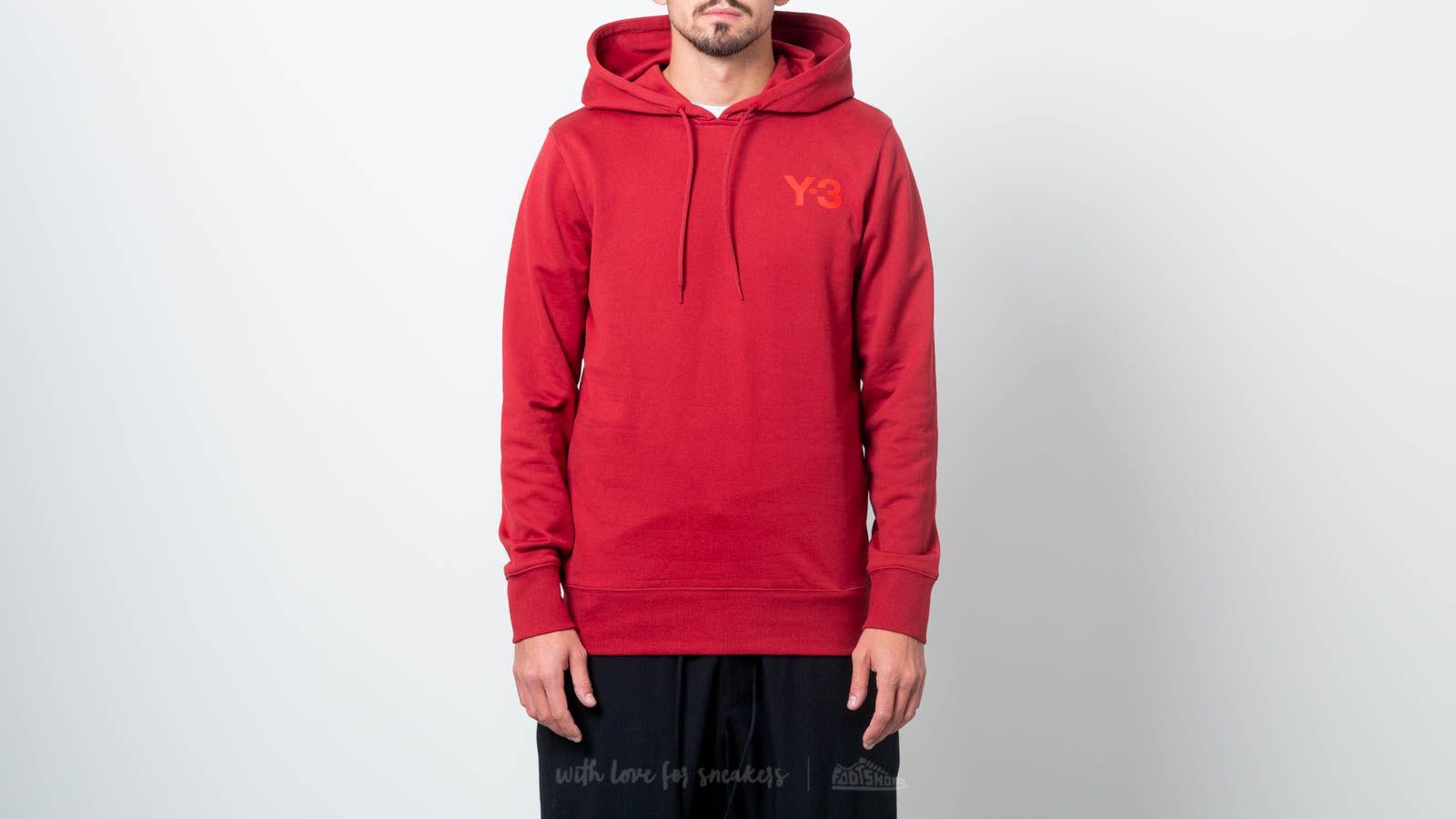 Y3 red hoodie online