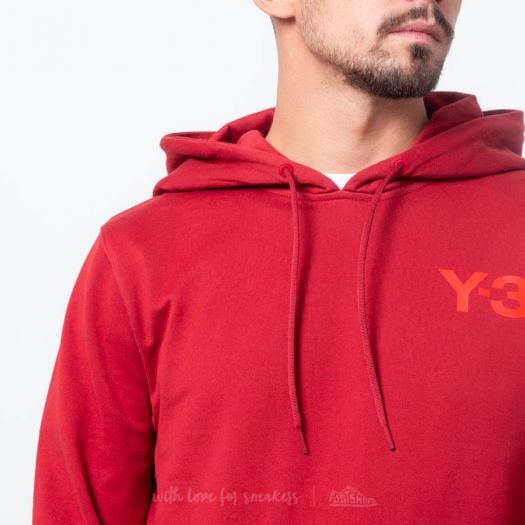 Y3 red hoodie outlet